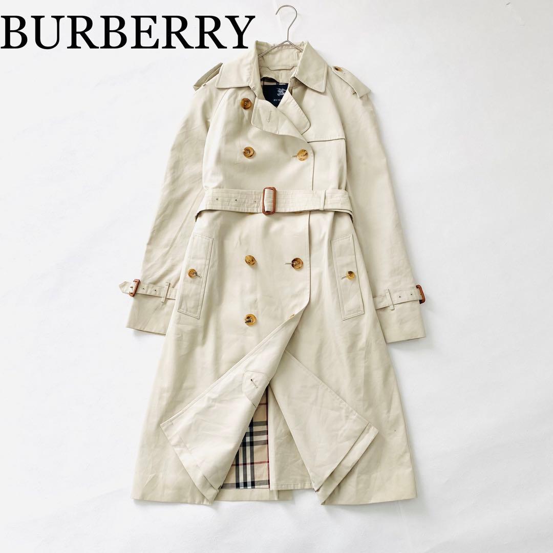 2573A バーバリー　トレンチコート裏ノバチェック38