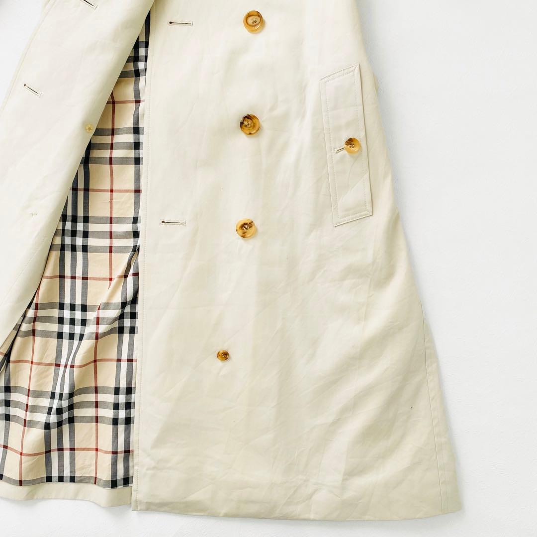 2573A バーバリー　トレンチコート裏ノバチェック38