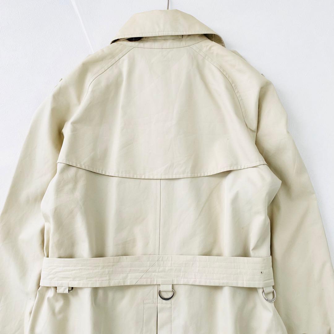 2573A バーバリー　トレンチコート裏ノバチェック38