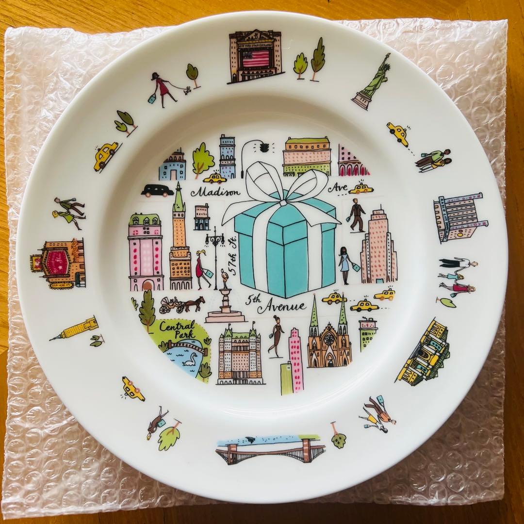 ⭐️新品未使用❗️TIFFANYティファニー 5thアベニューペアデザートプレート