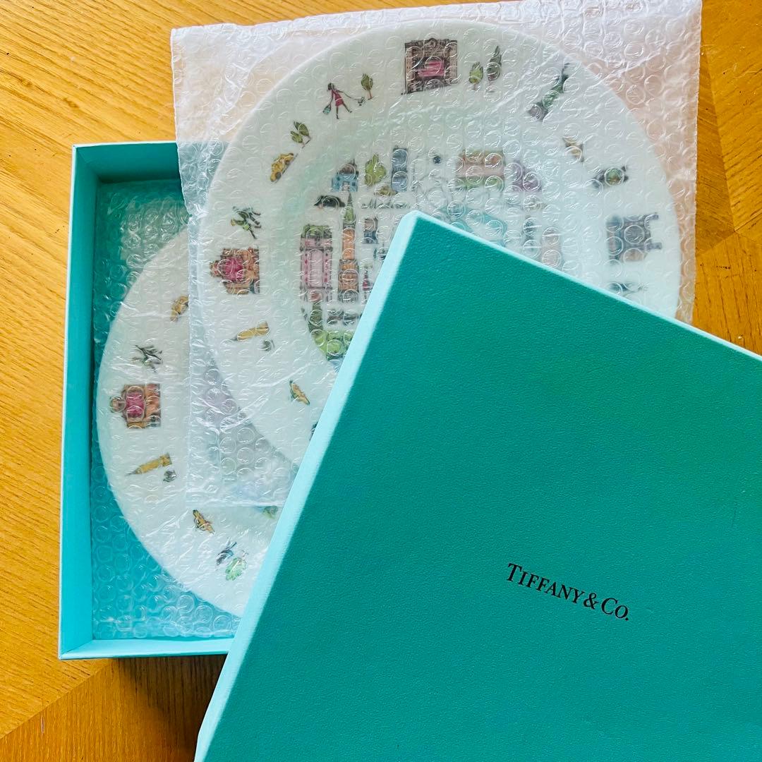 ⭐️新品未使用❗️TIFFANYティファニー 5thアベニューペアデザートプレート