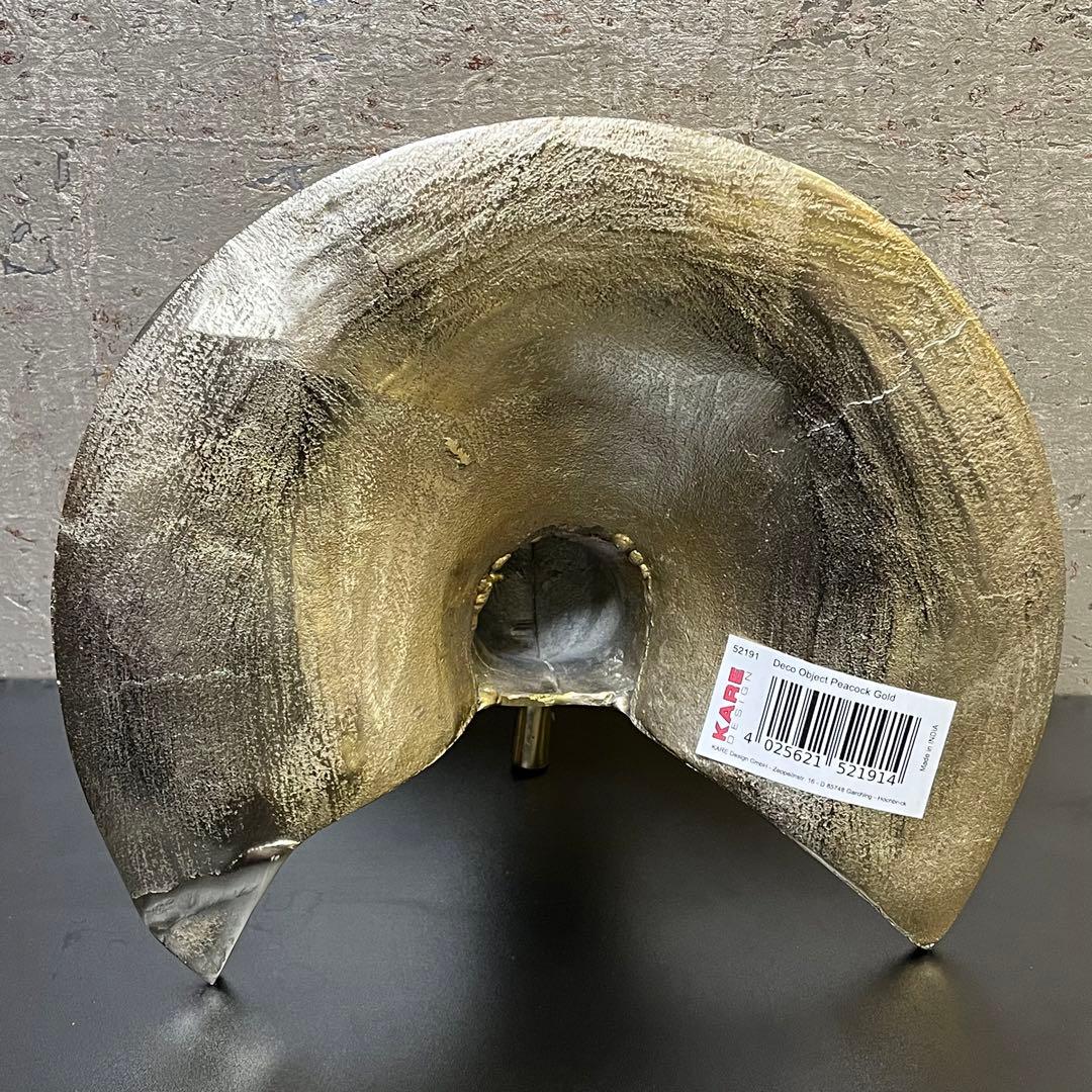 KARE【完売】ピーコック ゴールド オブジェ モダンな飾り