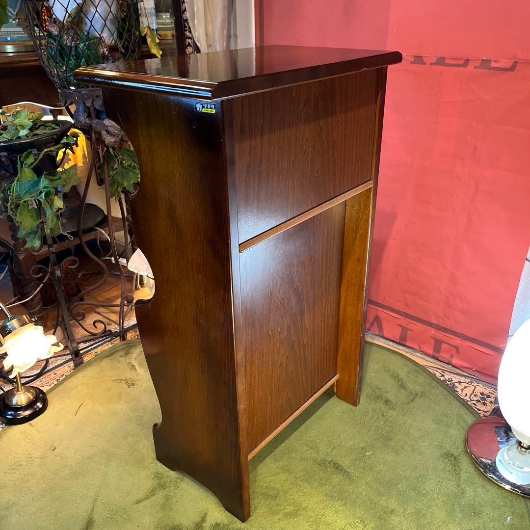 Sale ヴィンテージ カリモク　コロニアルオープンキャビネット　マガジンラック