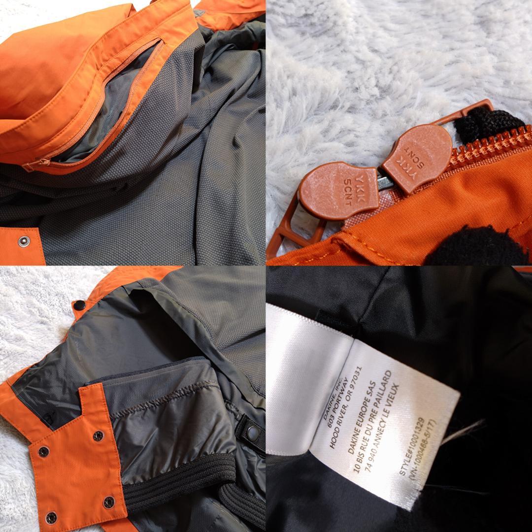 ダカインDAKINE オレンジ スノーボードウェア Lサイズ　ゴアテックス　L