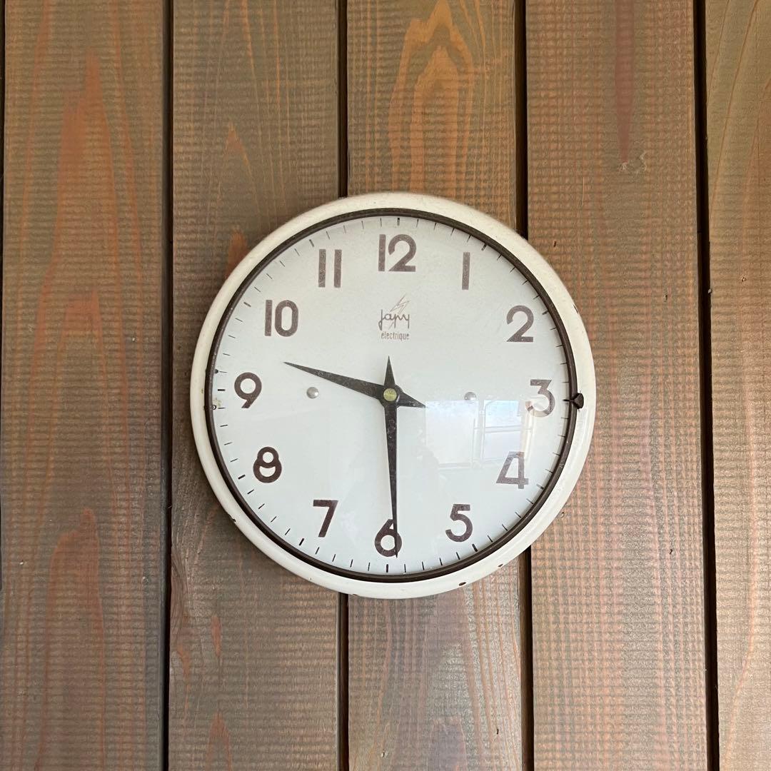 electriqueヴィンテージ ウォールクロック インダストリアル 壁掛け時計