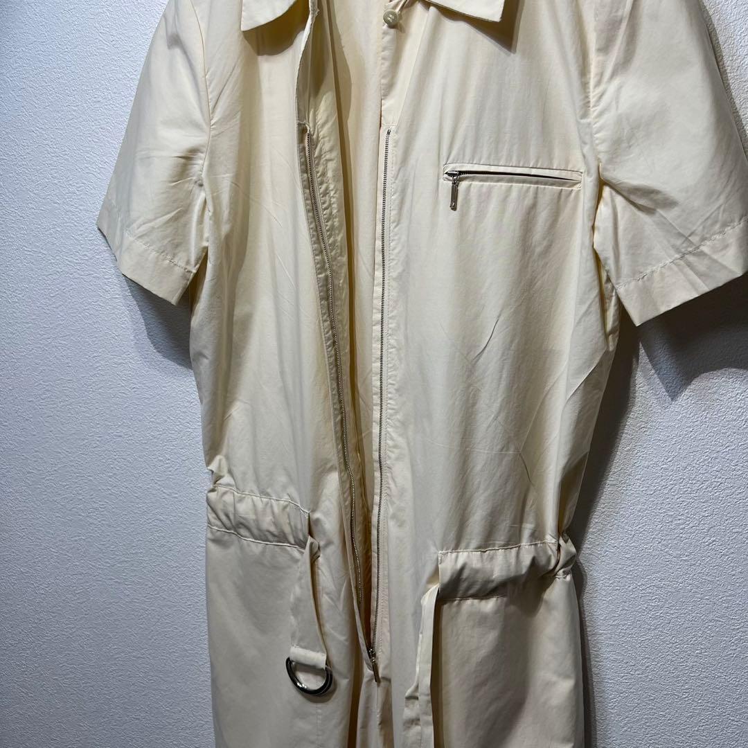 希少 メゾンマルジェラ 上質 ベルテッドデザイン オールインワン ジャンプスーツ