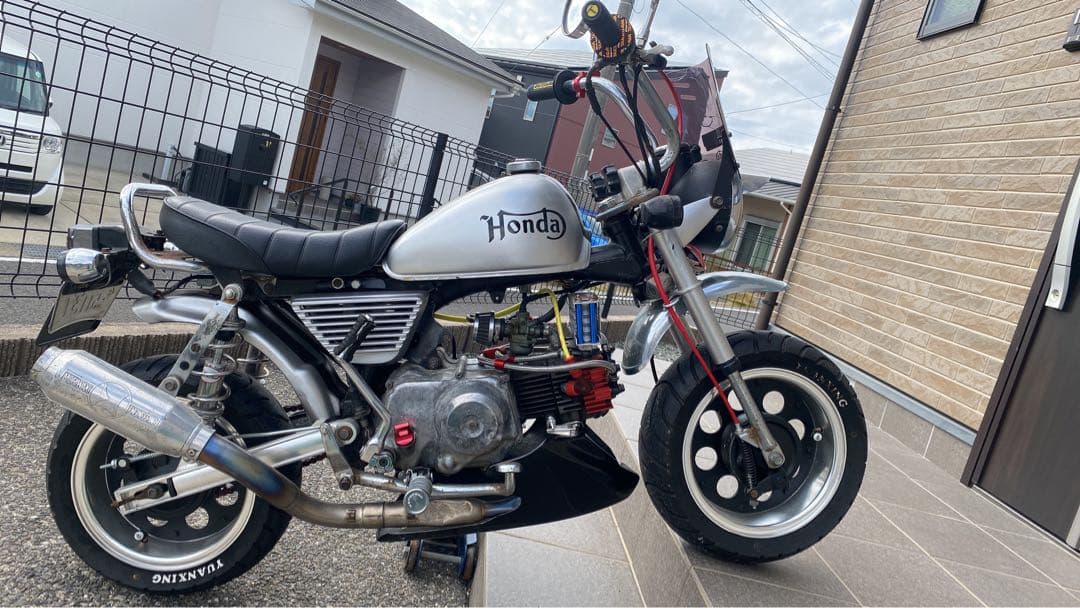 モンキーホイール10インチ2本、メーターギアセット