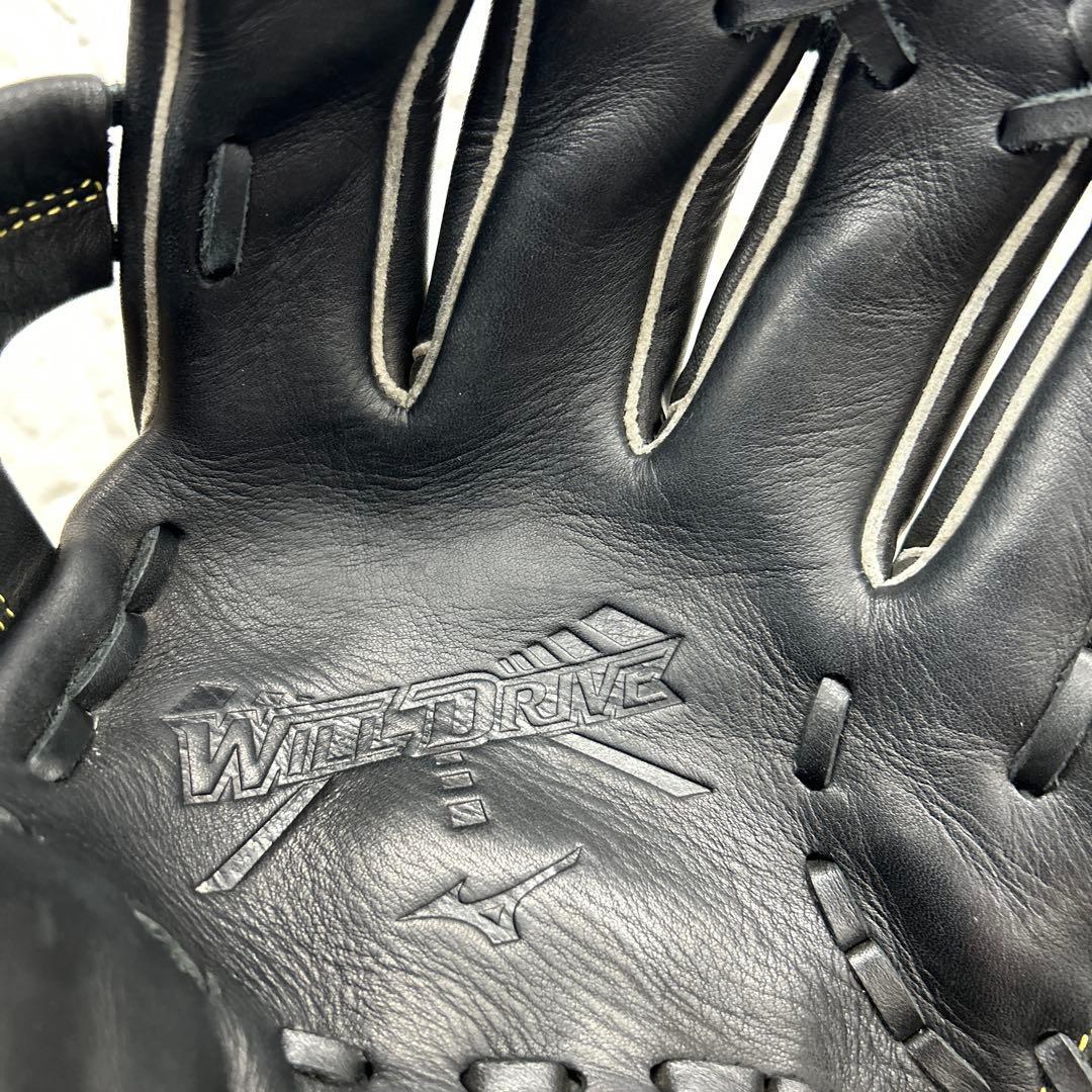 【美品】野球 グローブ 軟式 少年野球 ミズノ 内野手 外野手 ウィズドライブ