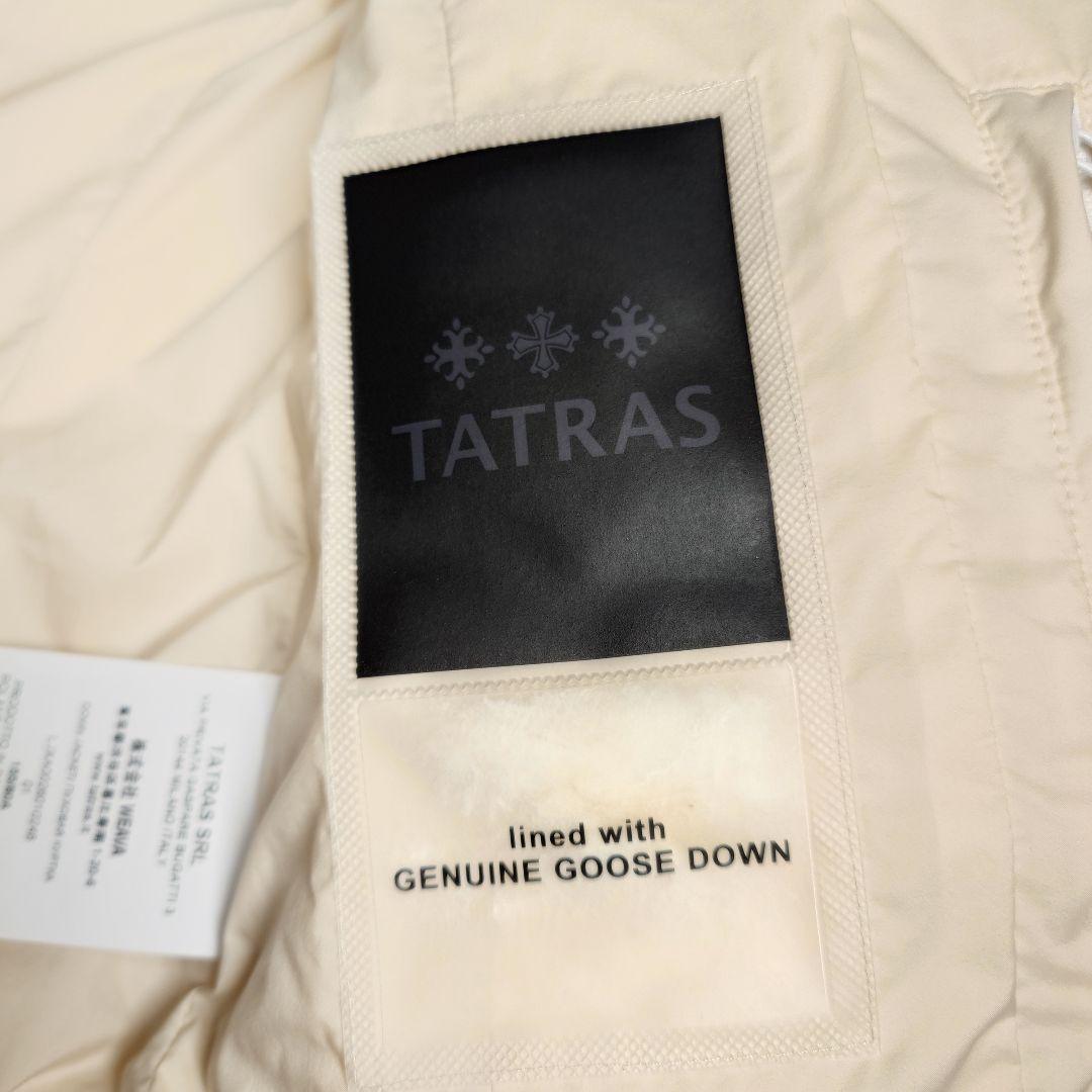 未使用✨TATRAS VARENA ダウンジャケット 25AW 01 アイボリー