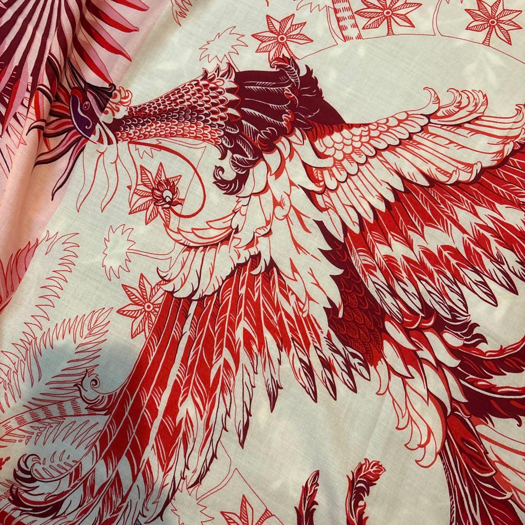 エルメス　カレ140 カシシル　カレジェアン　不死鳥の神話　名作希少柄