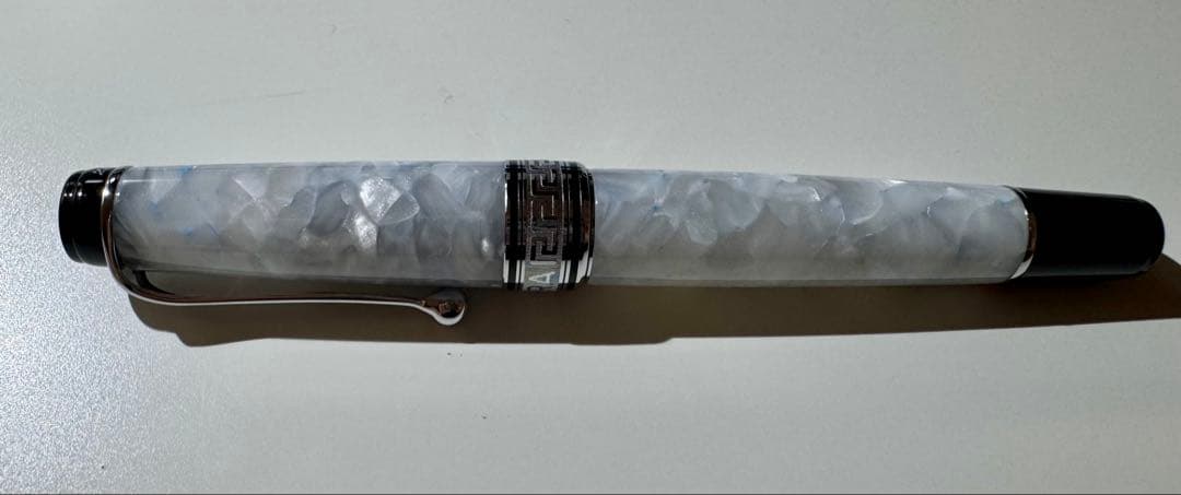 【超美品 限定】AURORA アウロラ 万年筆 オプティマ 366 ビアンカ