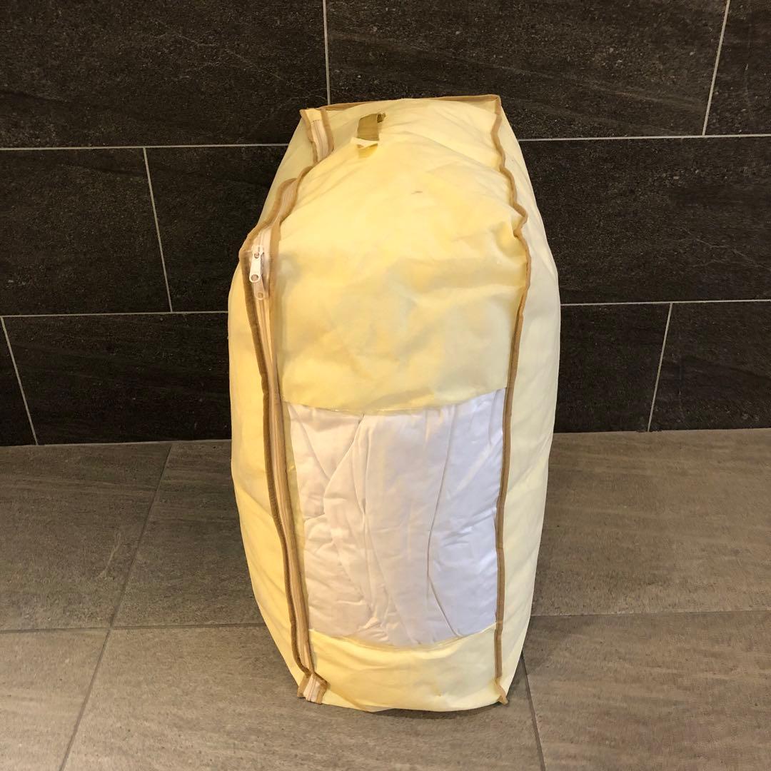 無印良品　防ダニ　羽毛掛ふとん・中厚手／Ｑ　２１０×２１０ｃｍ　クイーンサイズ