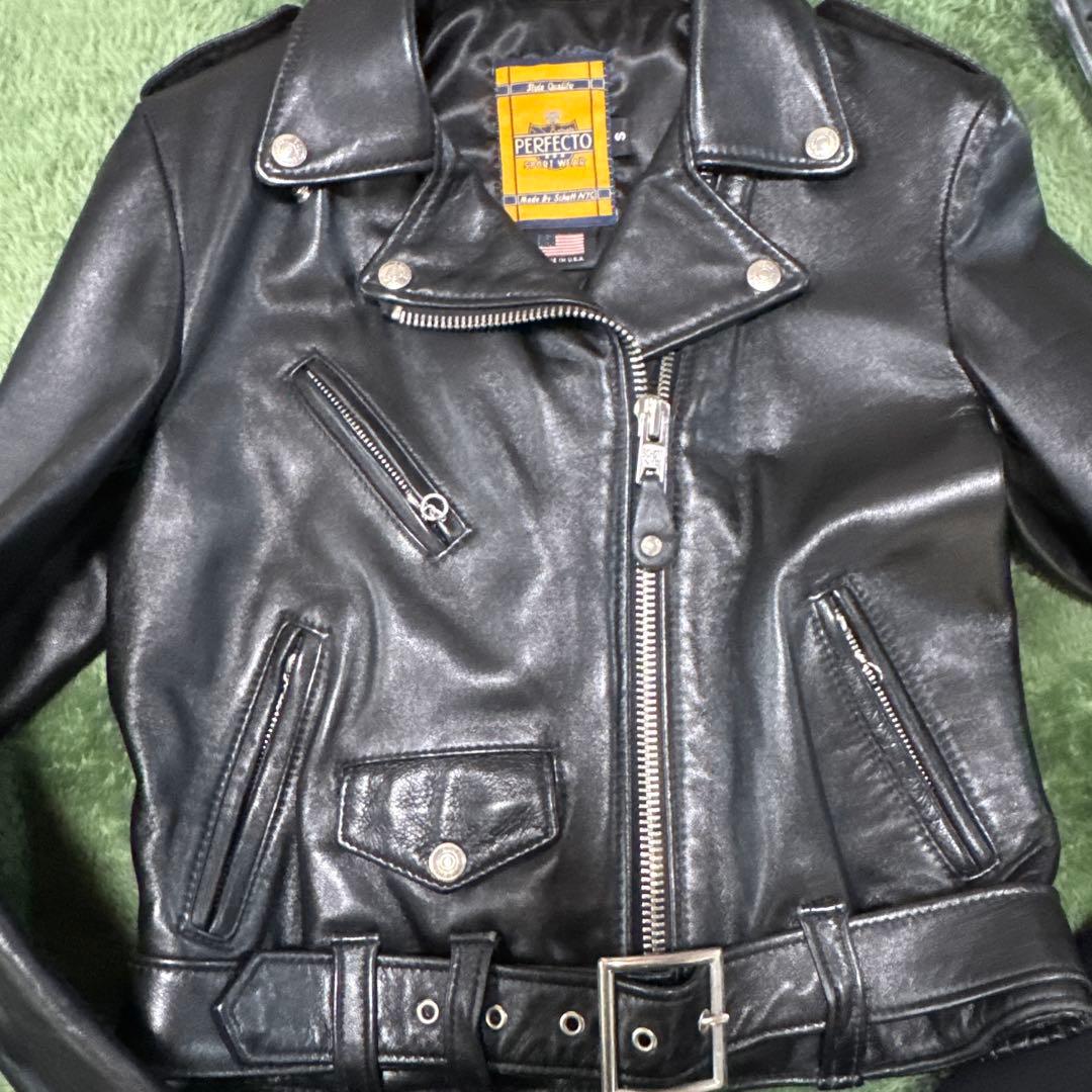 Schott 218W ショット レディース ライダースジャケットS