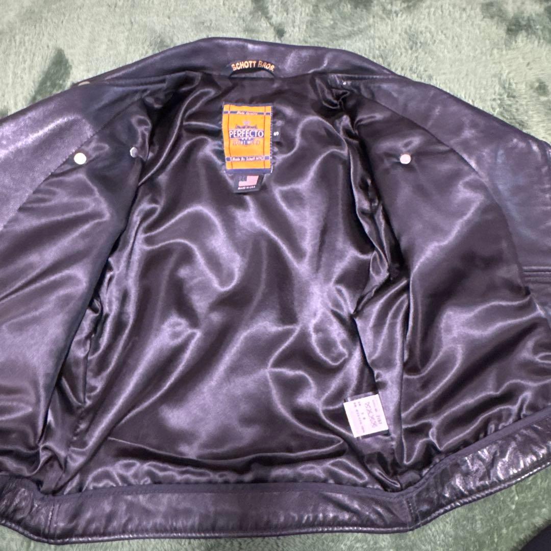 Schott 218W ショット レディース ライダースジャケットS