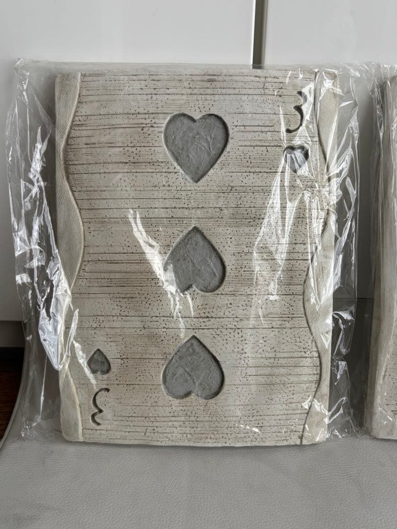 ３枚セット　不思議の国のアリス　トランプ　ステップストーン　ガーデリング　飛び石