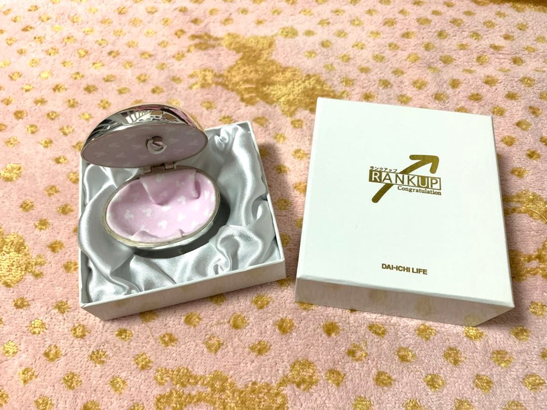 Disney ミッキーマウス 第一生命 非売品 オルゴール 小物入れ