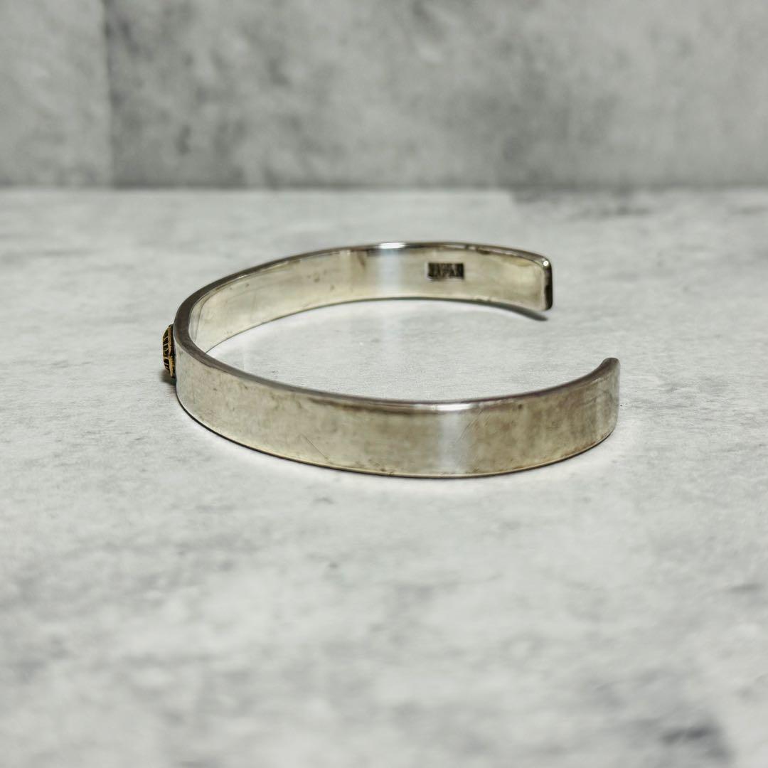 アリゾナ 平打ち バングル 太陽神 K18 SV925 ブレス ARIZONA