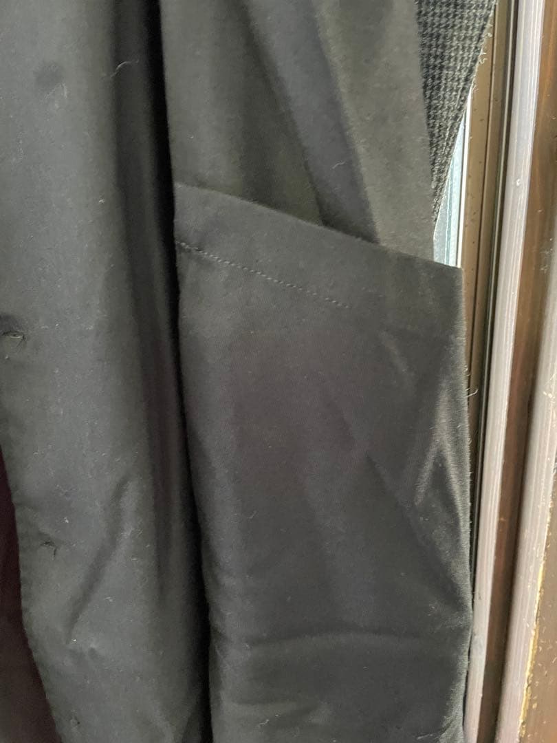 タグ付き新品未使用　アンティ異素材ロングコート　レア　デシグアル好きな方にも