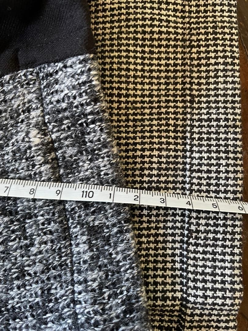 タグ付き新品未使用　アンティ異素材ロングコート　レア　デシグアル好きな方にも