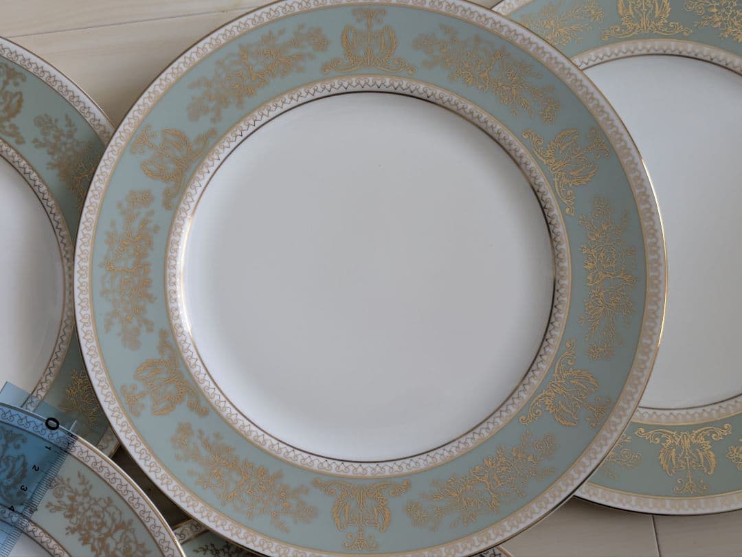 5枚セットウェッジウッド コロンビア セージグリーン