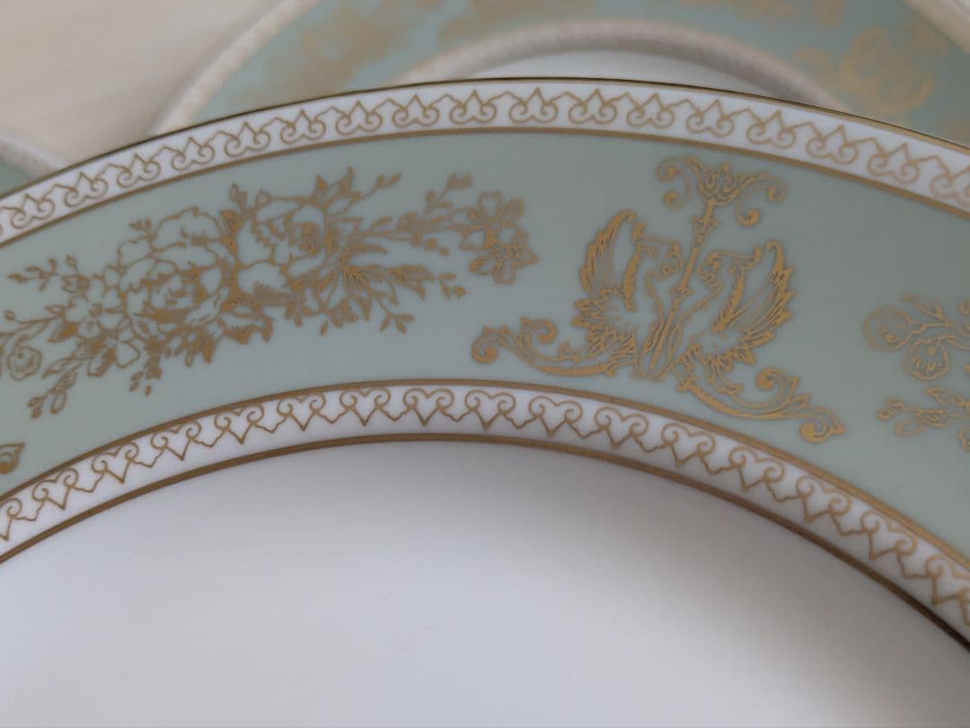 5枚セットウェッジウッド コロンビア セージグリーン