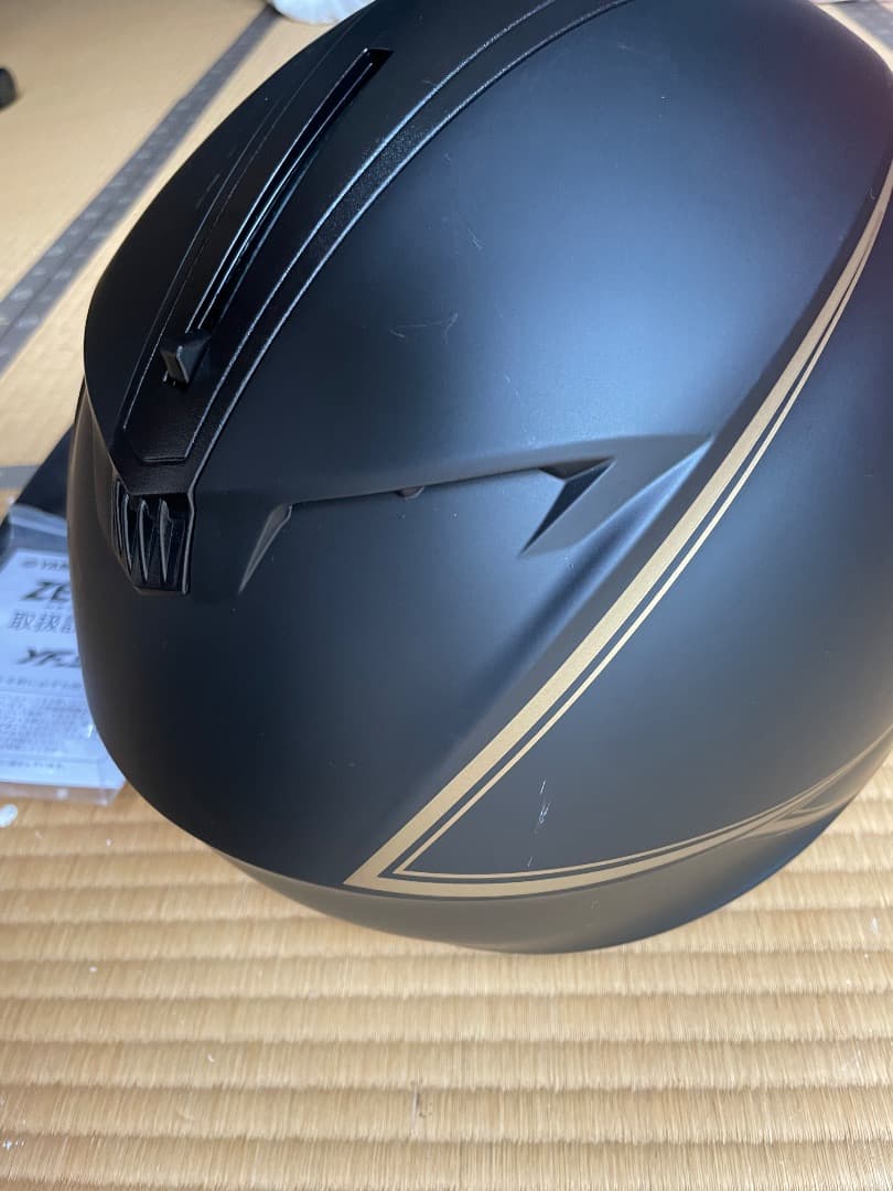 【10時間程度使用】ヤマハ　フルフェイス YF-9 　マットブラック　L