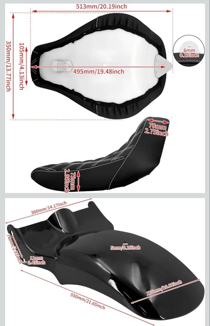 ブレイクアウトショートフェンダー(スチール製)