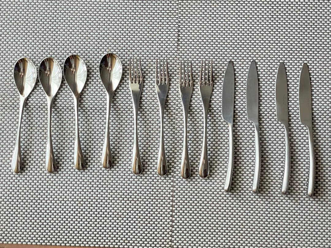★大幅お値下げ★ ステンレス　カトラリーセット 12点