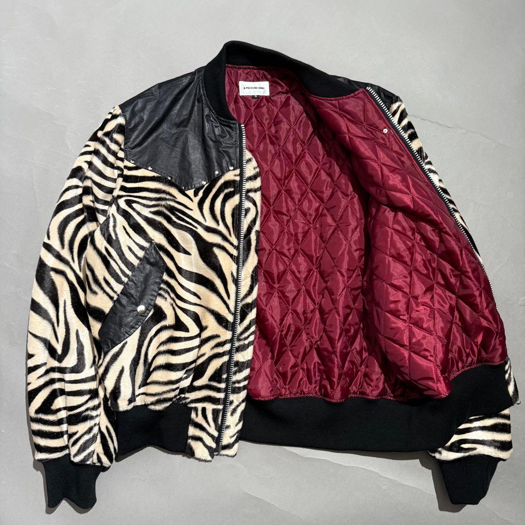 ジャケット・アウター A PUZZLING  ROCKERS MA-1 size3