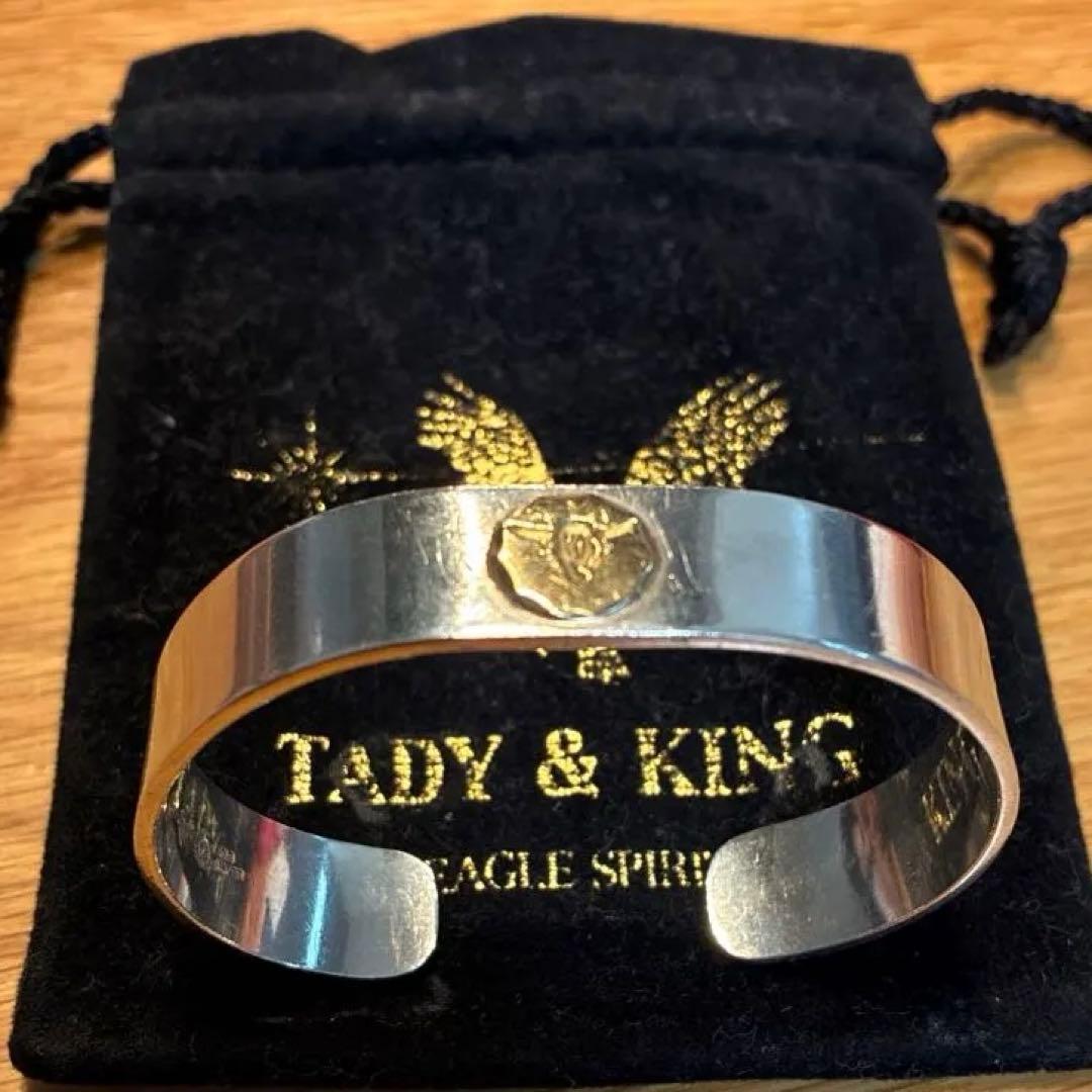 TADY&KING タディ＆キング 平打ちバングルGPロングホーン Mサイズ