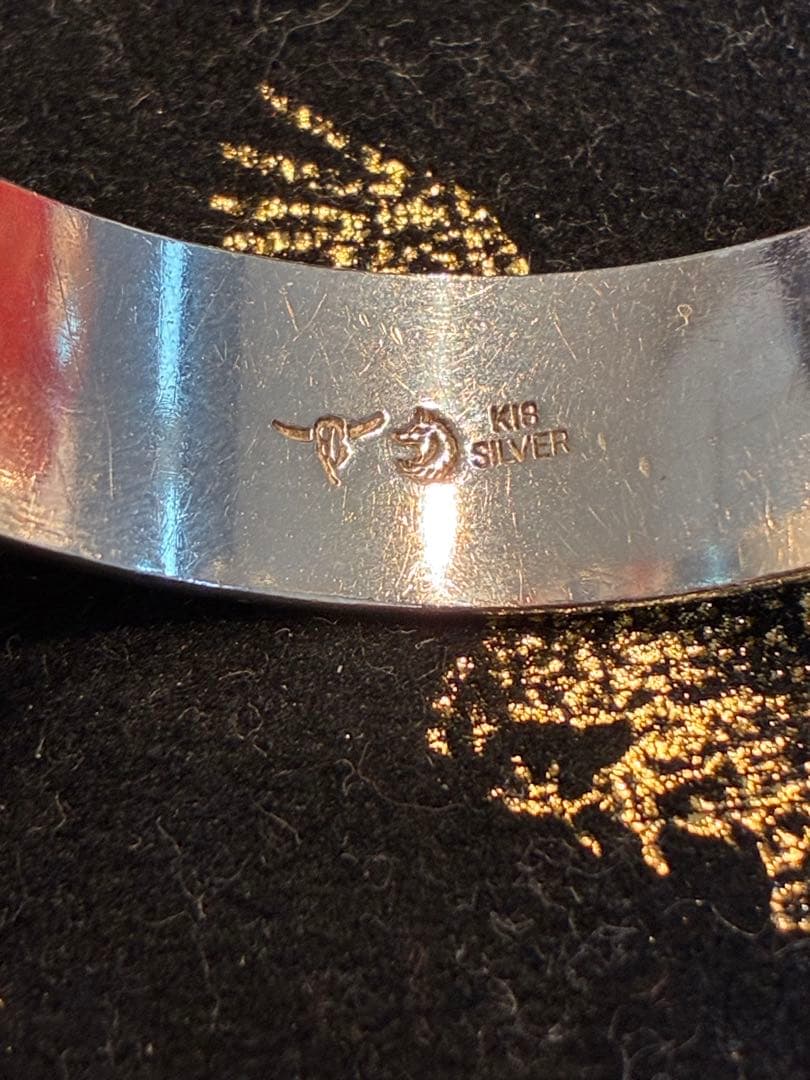 TADY&KING タディ＆キング 平打ちバングルGPロングホーン Mサイズ