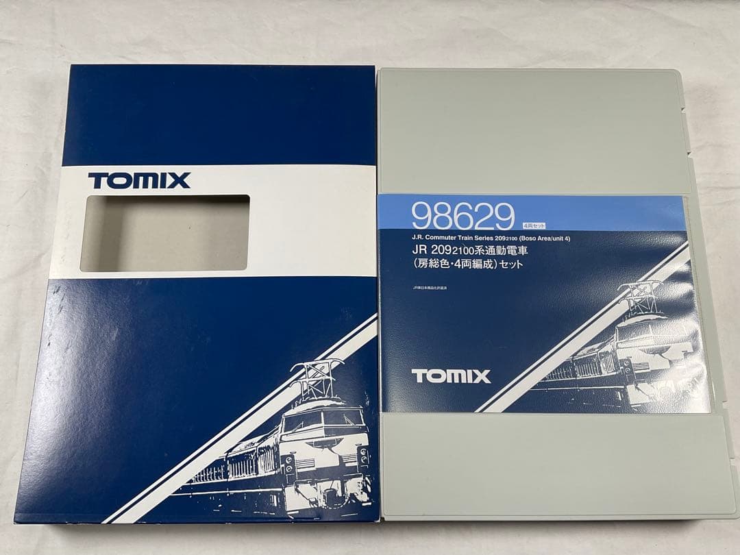 TOMIX 98629 JR209 2100系通勤電車　房総色　4両編成セット
