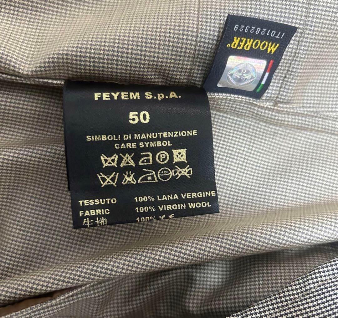 値下げ　Moorer ムーレー　ダブルブレスト　コート　50