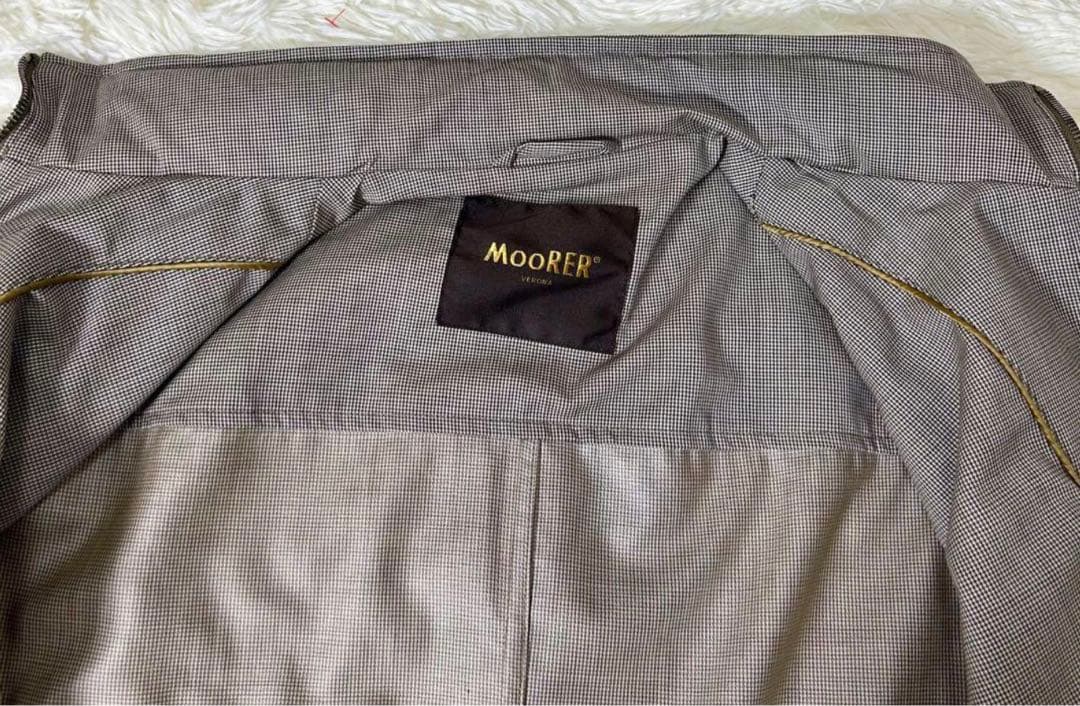 値下げ　Moorer ムーレー　ダブルブレスト　コート　50