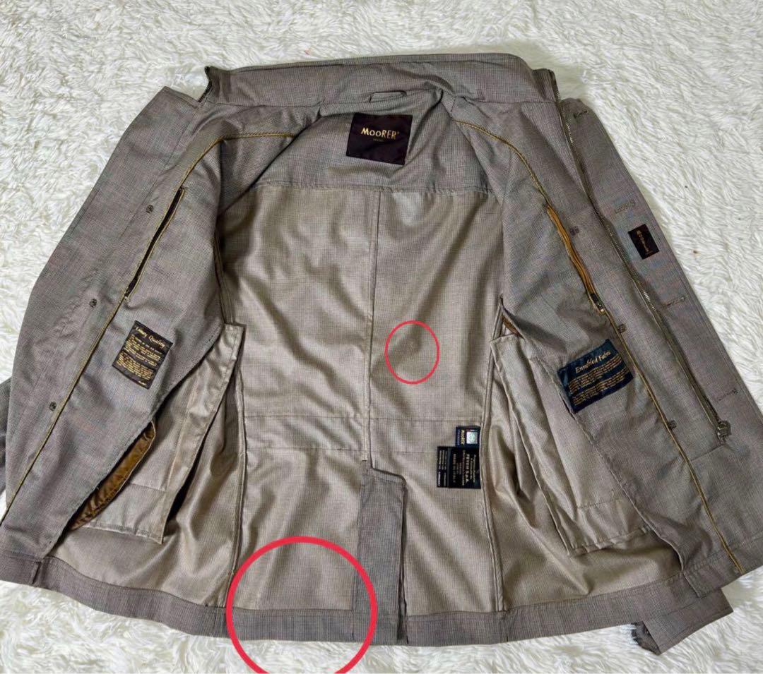 値下げ　Moorer ムーレー　ダブルブレスト　コート　50