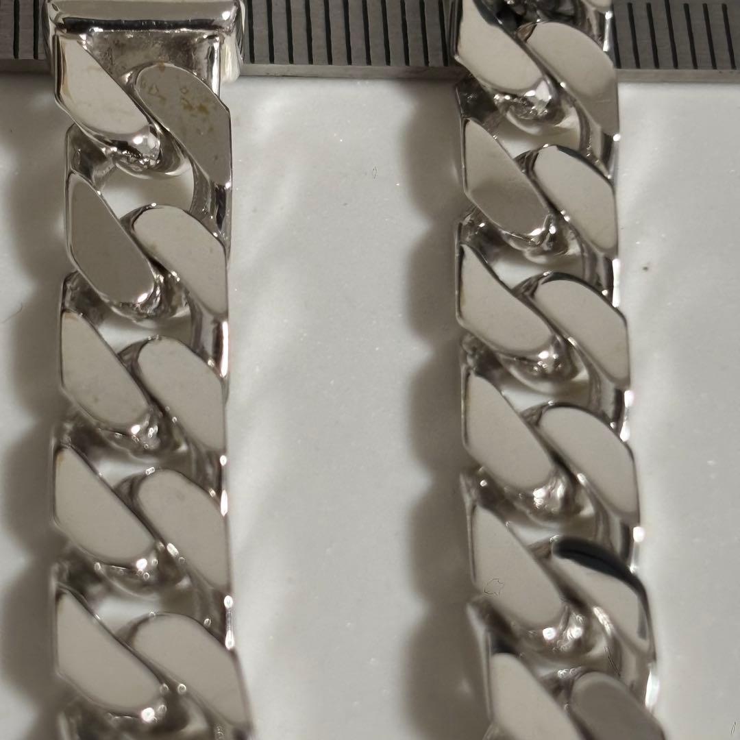 GUCCI 新品同様品　シルバーブレスレット刻印　21 喜平チェーン　付属品