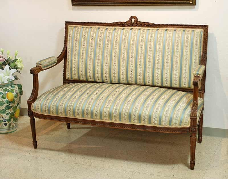 ソファ フランス アンティーク ラブソファ 彫刻 クラシック ビンテージ 506