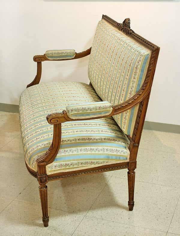 ソファ フランス アンティーク ラブソファ 彫刻 クラシック ビンテージ 506