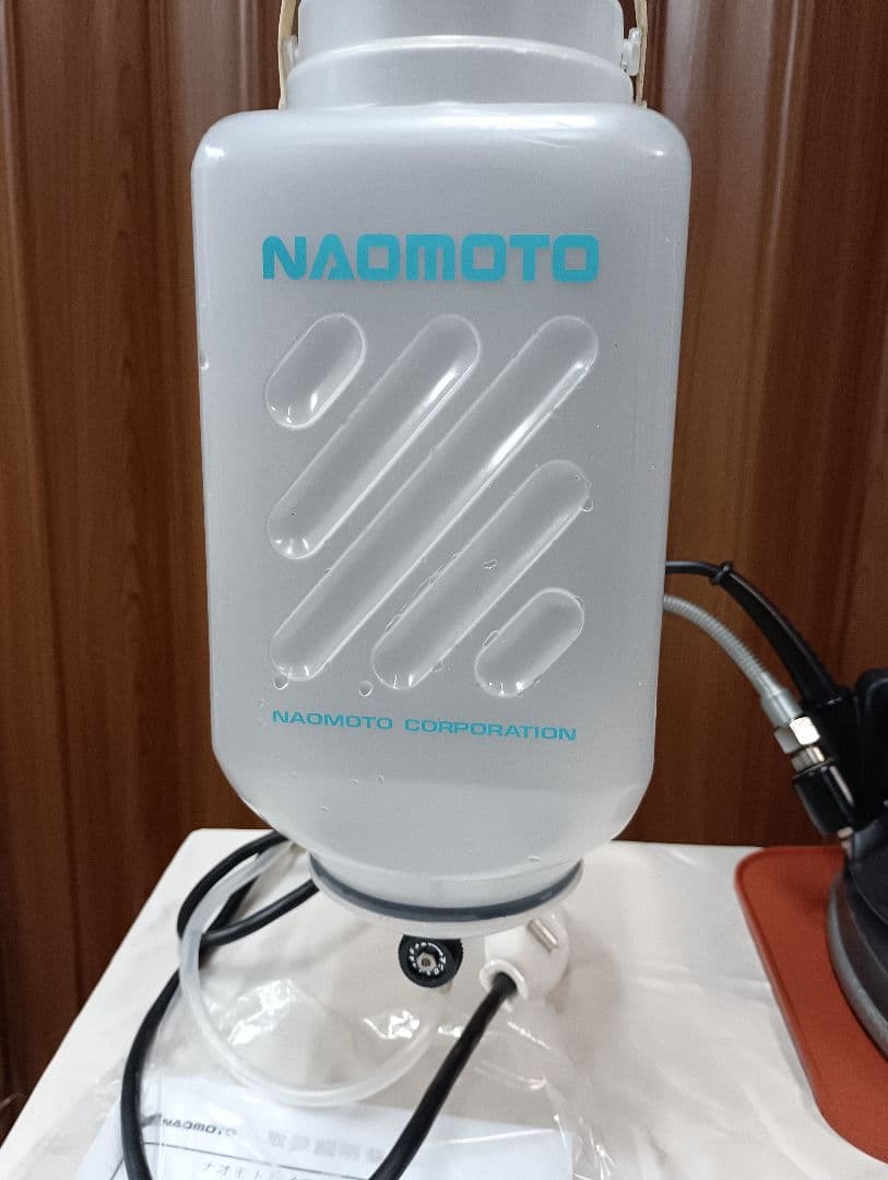 商品状態良好　ナオモト 滴下式ハイスチームアイロンHYS-410とタンクセット