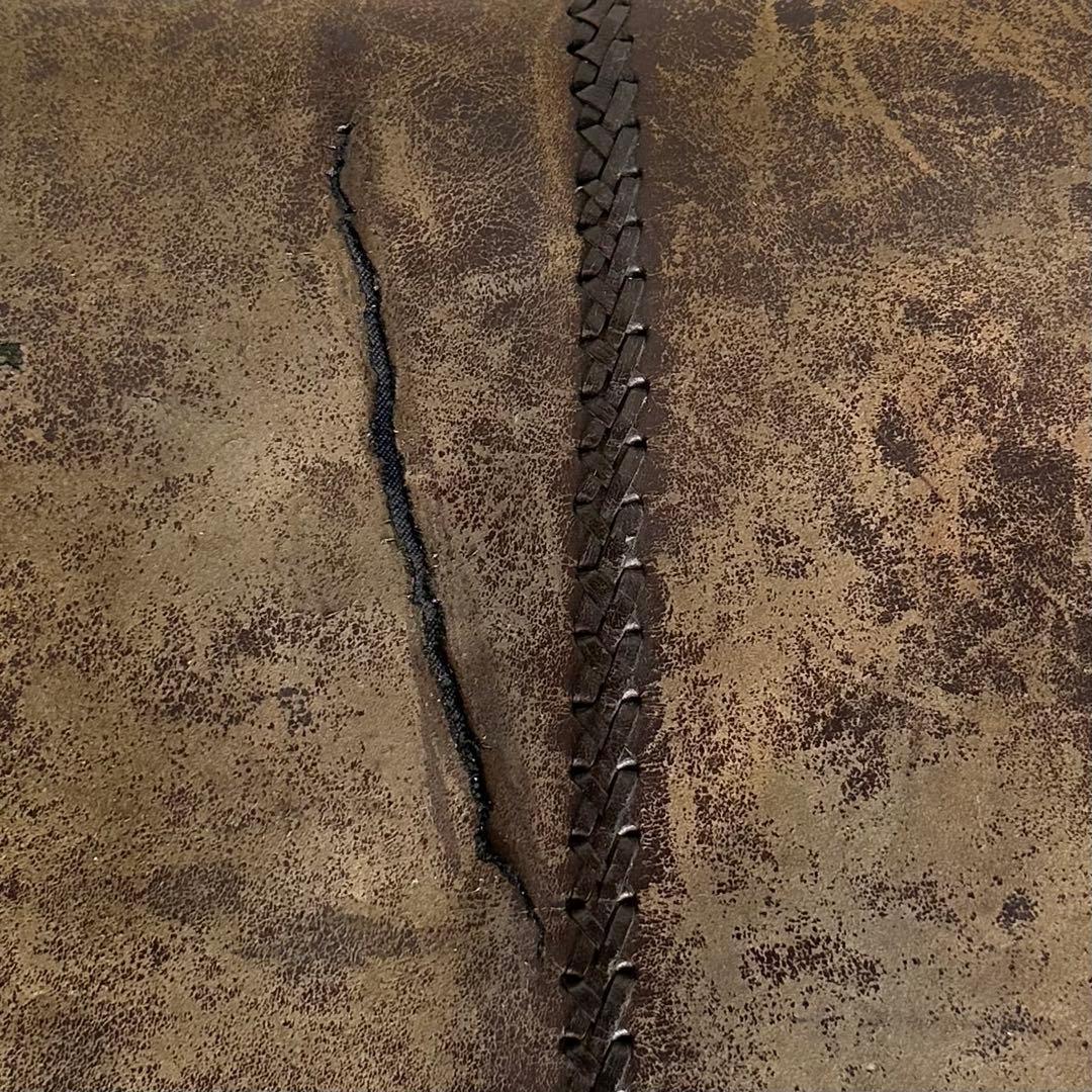 ★カルティニベンチ★ 鉄鋲 本革座面×ウッドフレーム ミッドセンチュリー