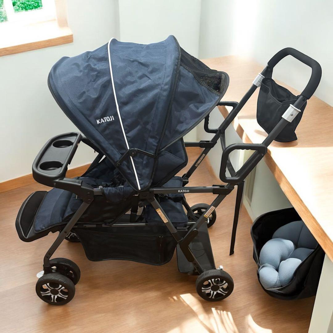 美品✨清潔安心 KATOJI 2人でゴー 兄弟お出かけに