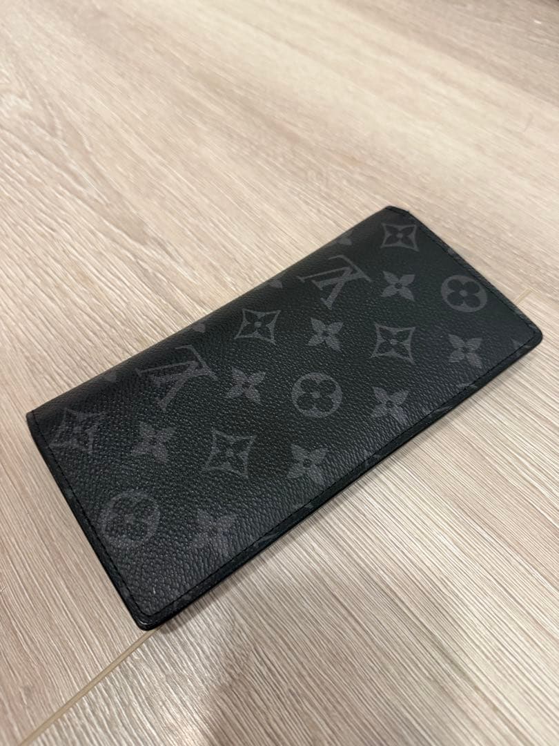 Louis Vuitton ブラック 長財布 ルイヴィトン ブラザ エクリプス
