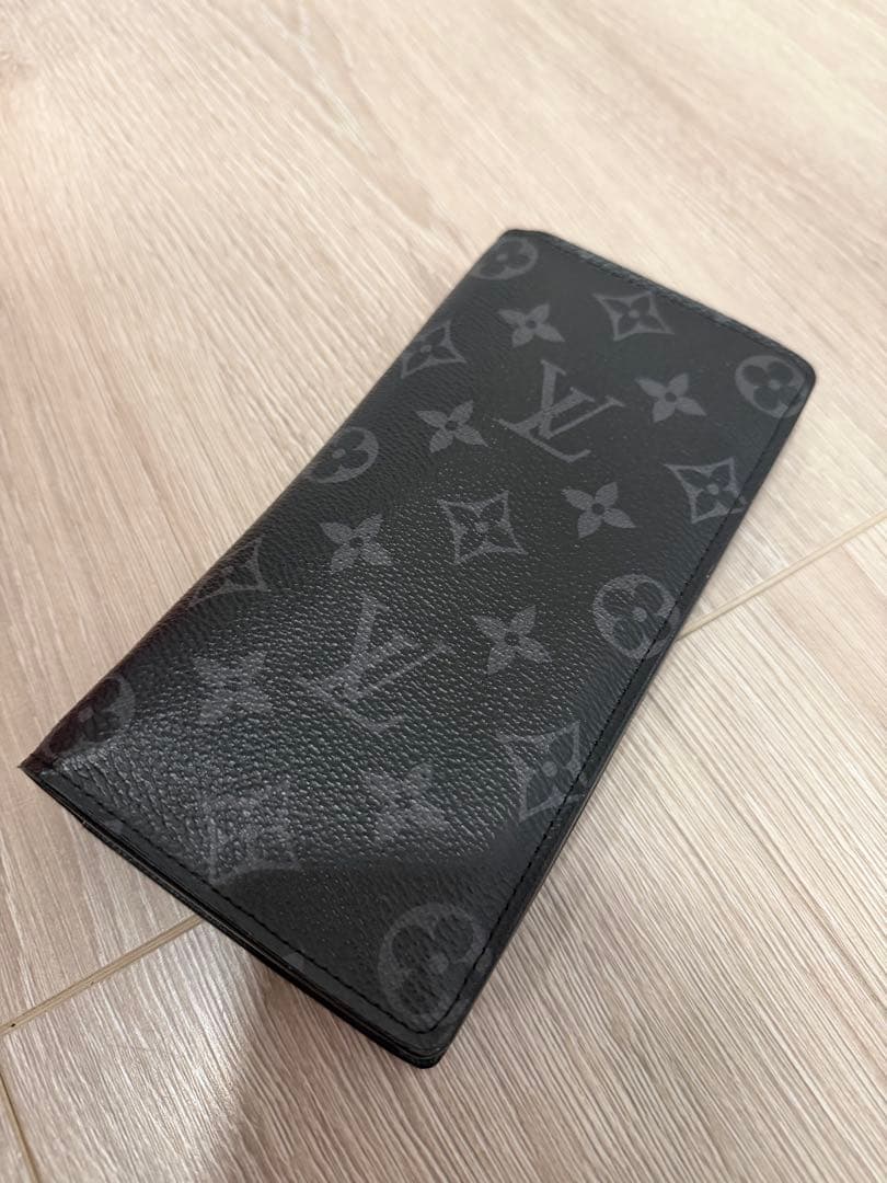 Louis Vuitton ブラック 長財布 ルイヴィトン ブラザ エクリプス