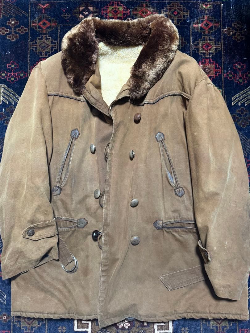 【格安】30s 40s カナディアン コート カーコート ボア ジャケット