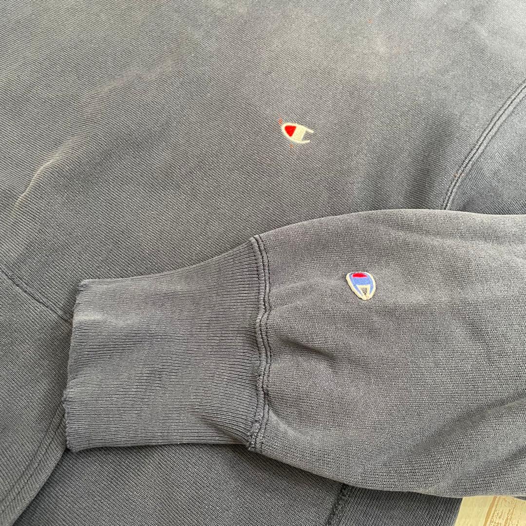 【定番目付き！】チャンピオン　リバースウィーブ　ネイビー　フーディ　パーカー　紺