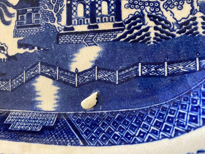 ウィロウパターン 大皿