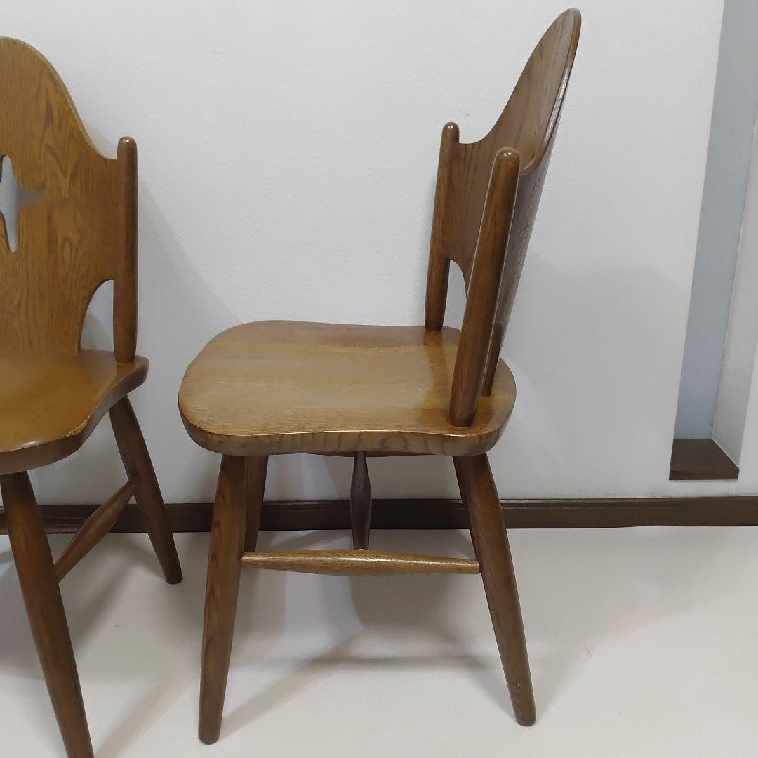 ③ 希少なお品　飛騨の家具　WINDS 太平　ダイニングチェア　チャーチチェア