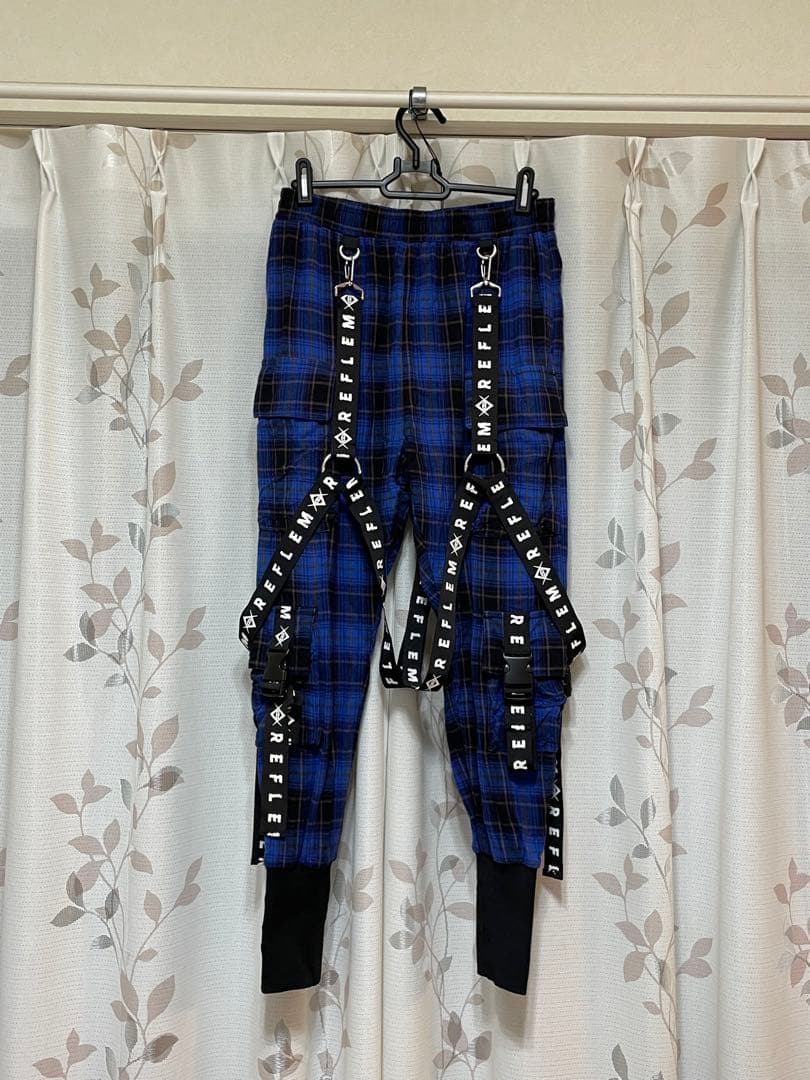 『REFLEM/レフレム』ハーネスロゴベルトカーゴパンツ