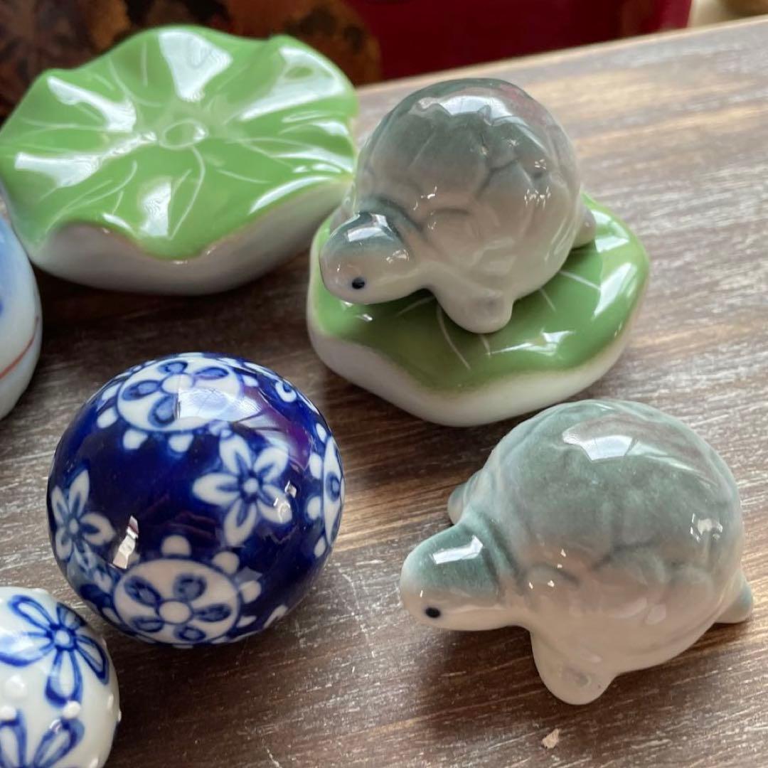 ＊浮球色々＊ 生き物 蓮 魚 くじら あひる 金魚