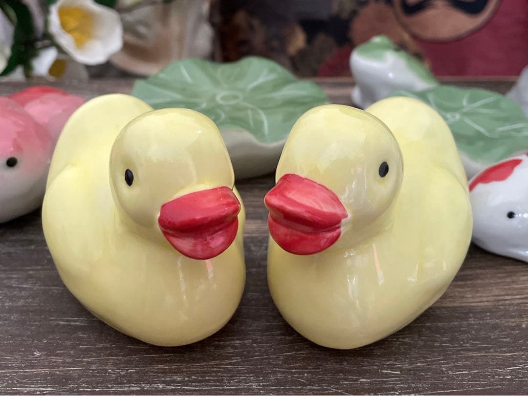 ＊浮球色々＊ 生き物 蓮 魚 くじら あひる 金魚